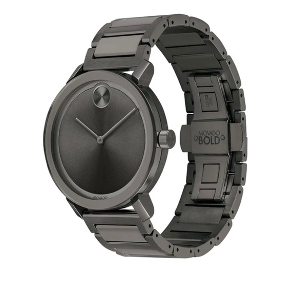 Movado Other - Men's Movado Bold Gunmetal Grey IP Watch